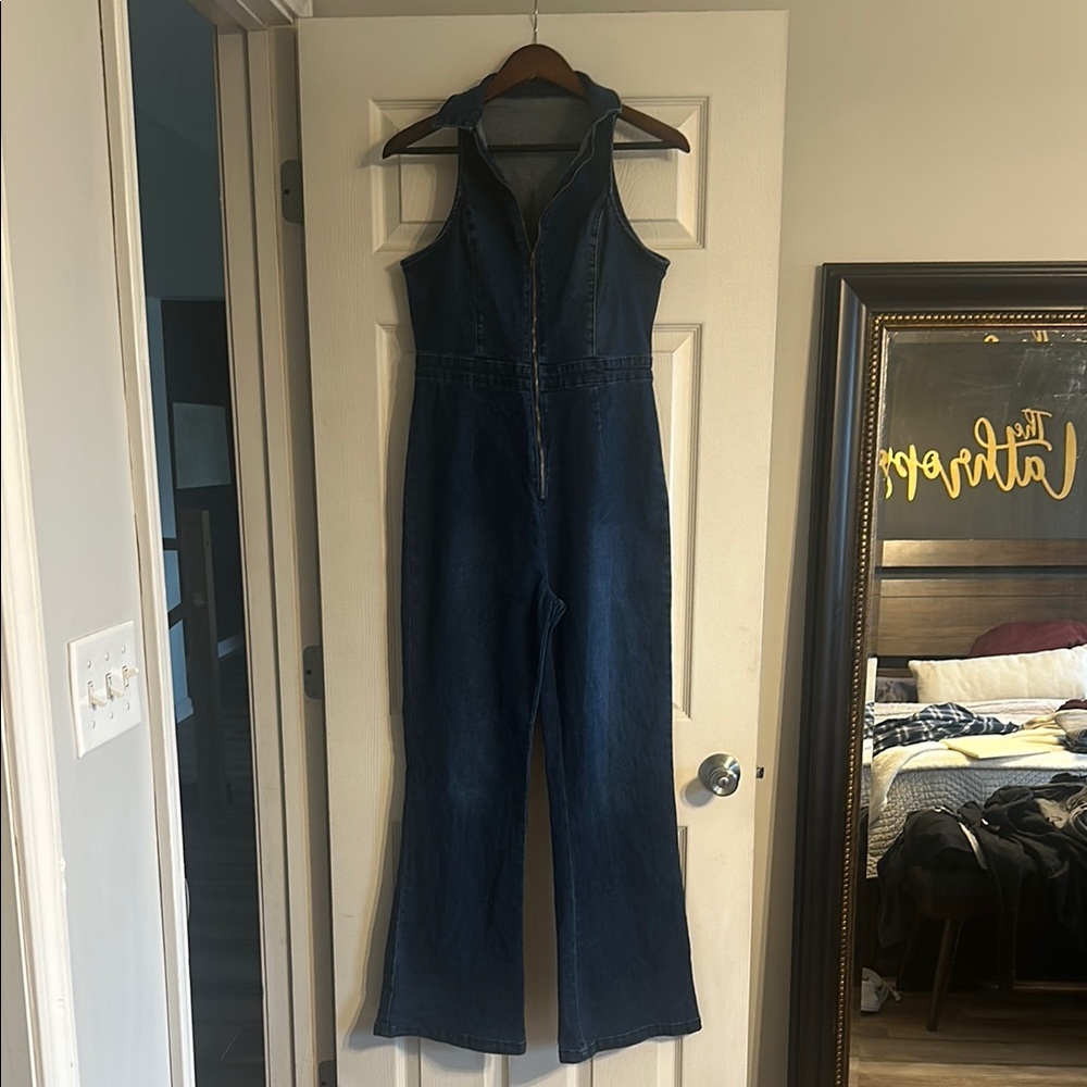 Stylish Denim Jumpsuit